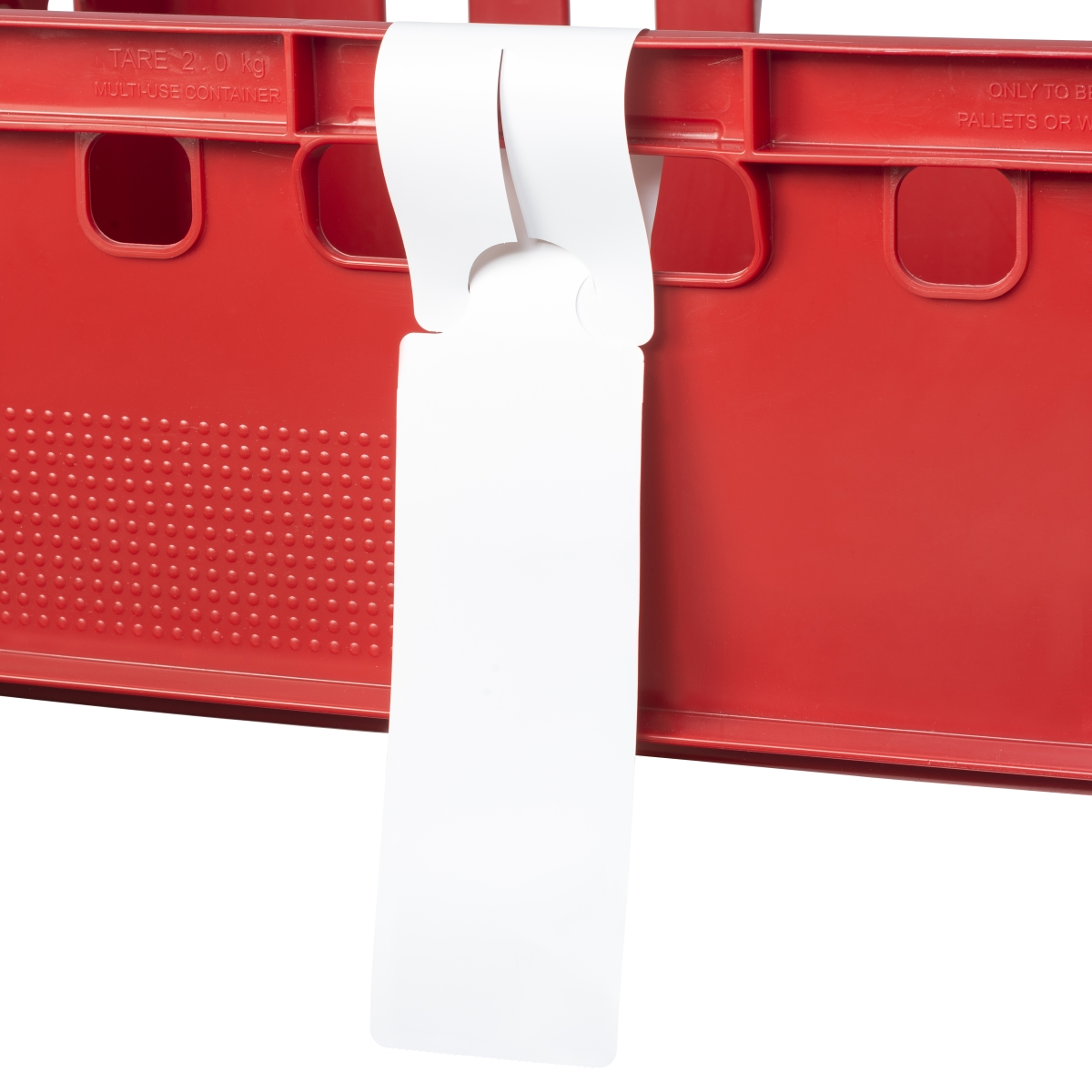 Schlaufenvorhang Transparent 500 Schlaufenetiketten / Hängeetiketten – 50 X 248 Mm, In Verschiedenen Farben Hängeetiketten 50x248 Mm 500 Stück Bunt - Foto 5